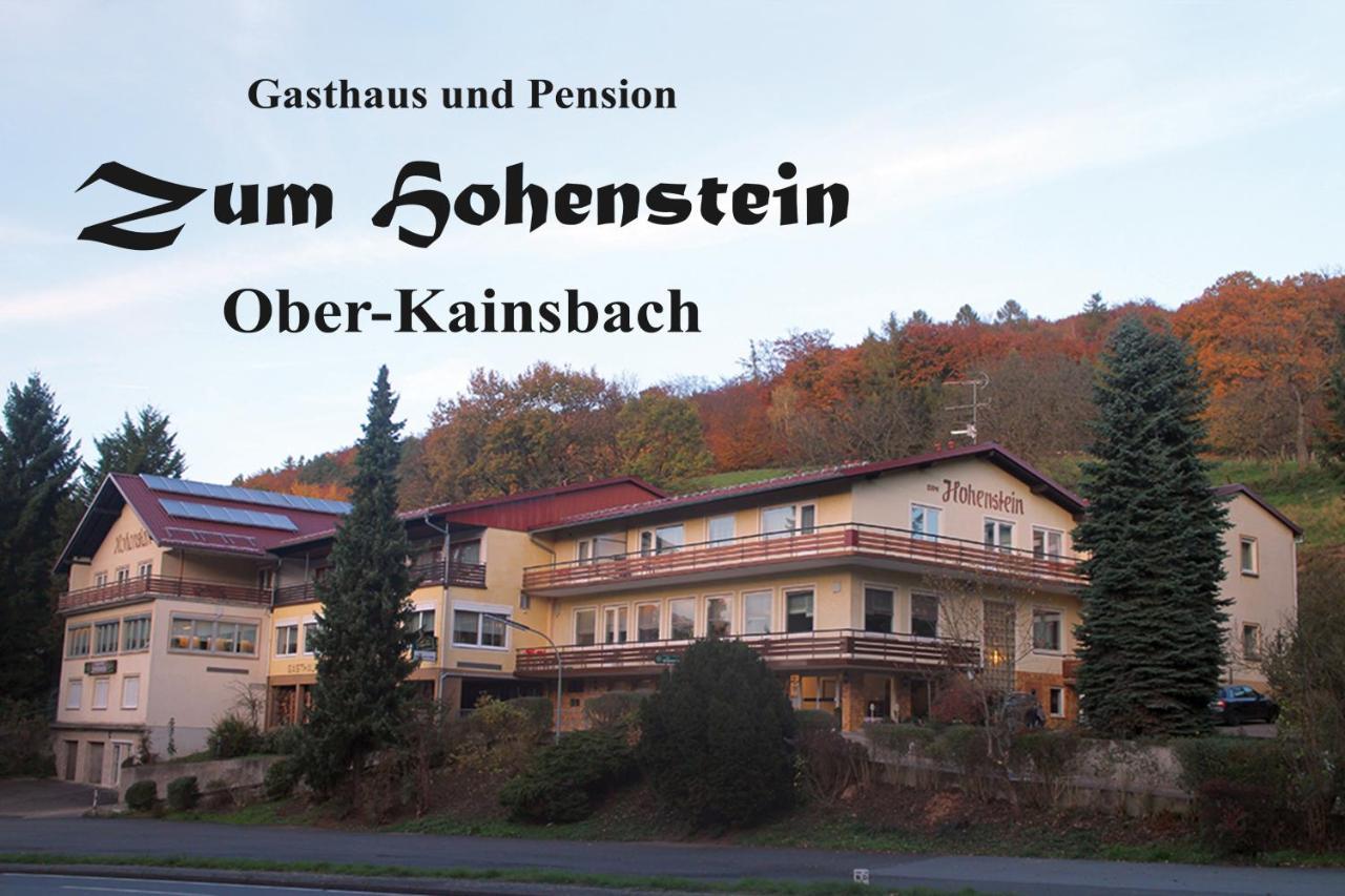 Gasthaus Zum Hohenstein Ober-Kainsbach Ngoại thất bức ảnh